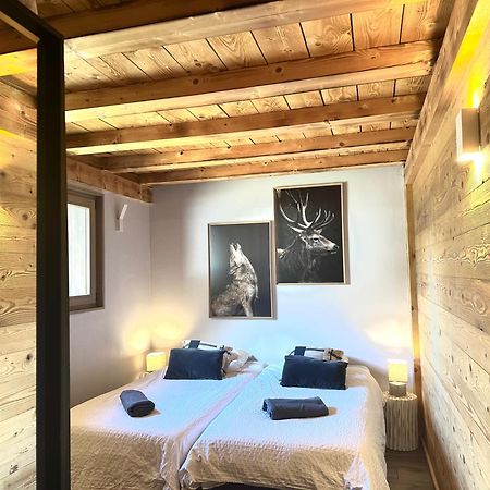 Chalet Le Petit Nicolas, Jacuzzi, Vue Mont Blanc Chamonix Dış mekan fotoğraf