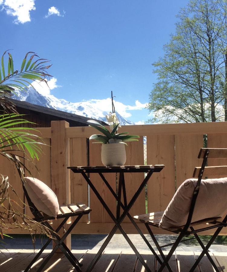 Chalet Le Petit Nicolas, Jacuzzi, Vue Mont Blanc Chamonix Dış mekan fotoğraf