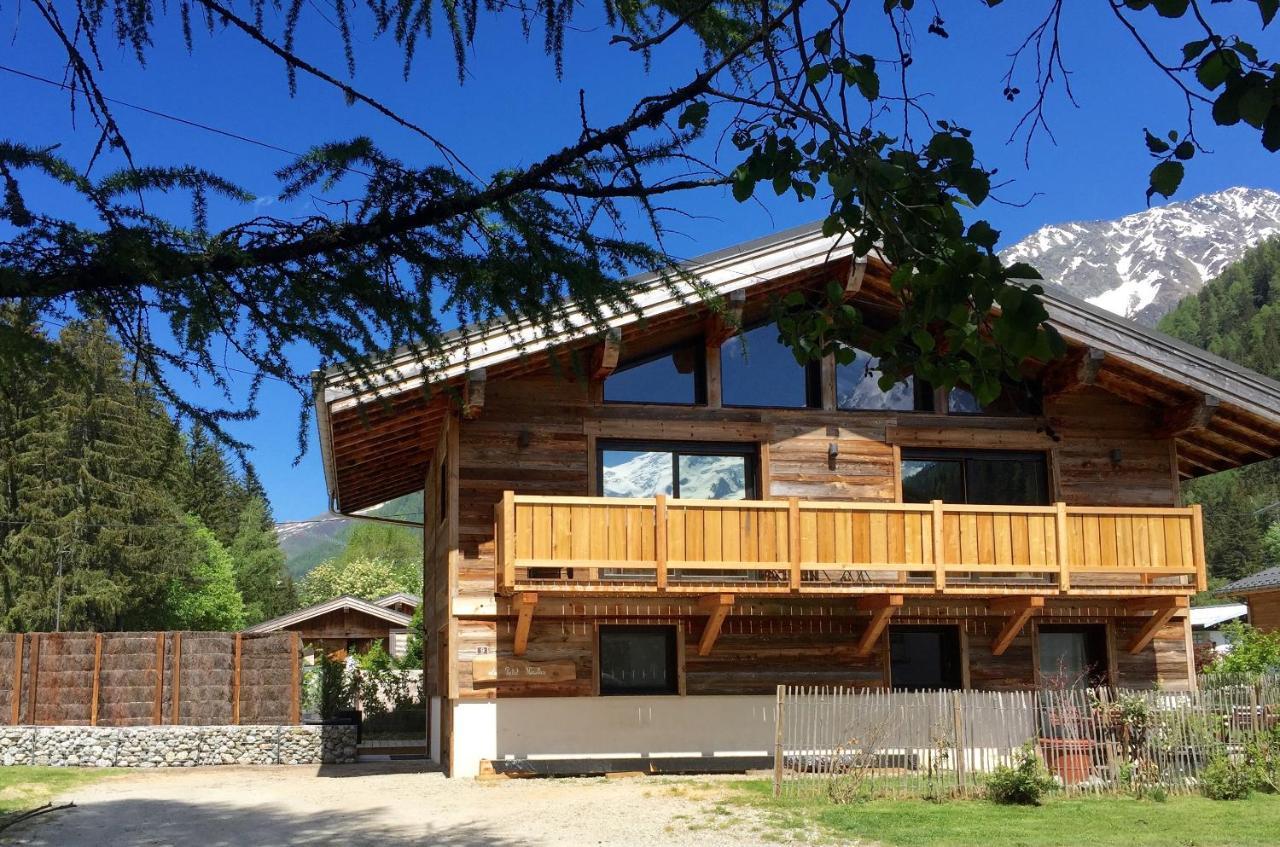 Chalet Le Petit Nicolas, Jacuzzi, Vue Mont Blanc Chamonix Dış mekan fotoğraf