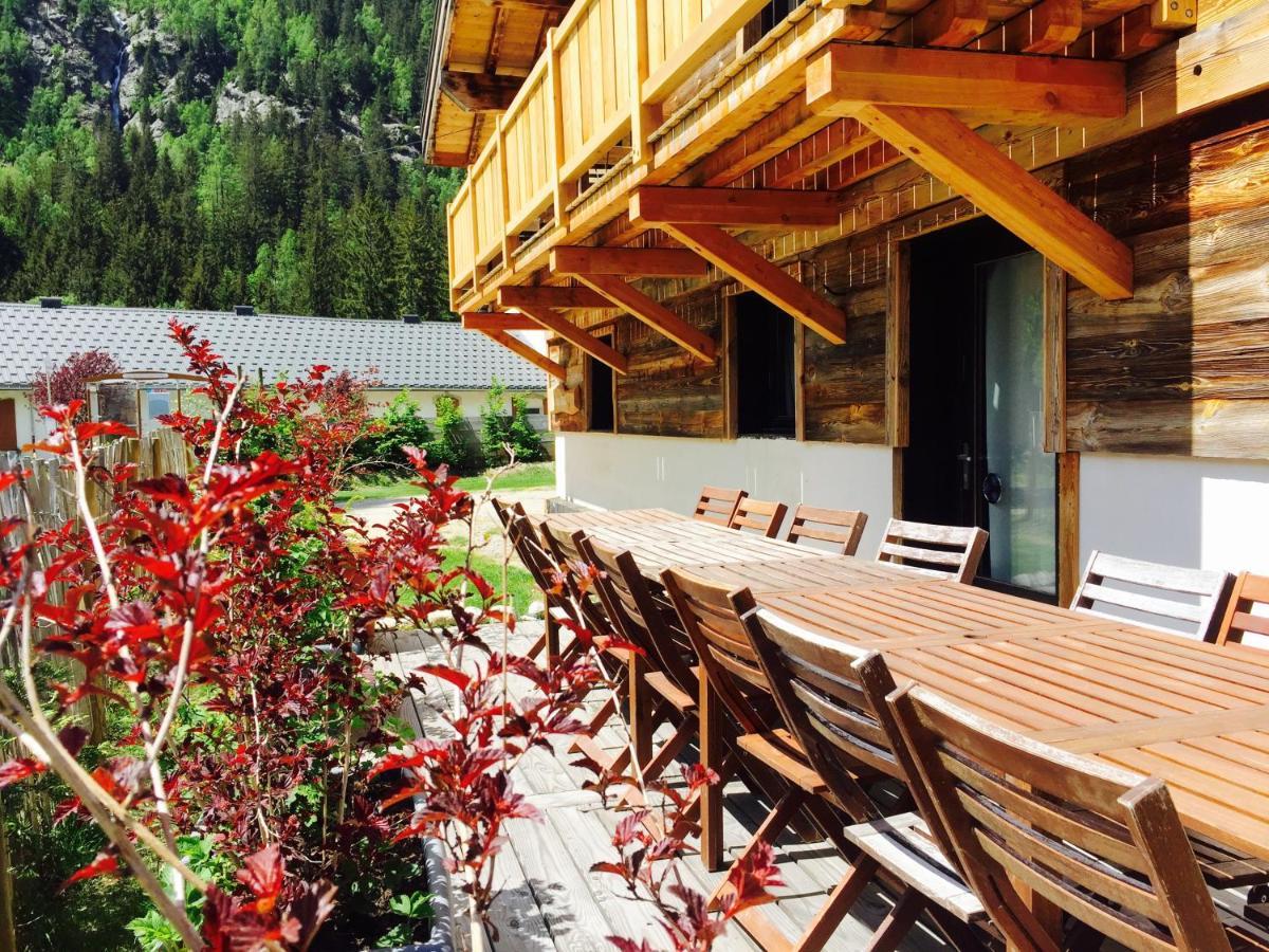 Chalet Le Petit Nicolas, Jacuzzi, Vue Mont Blanc Chamonix Dış mekan fotoğraf