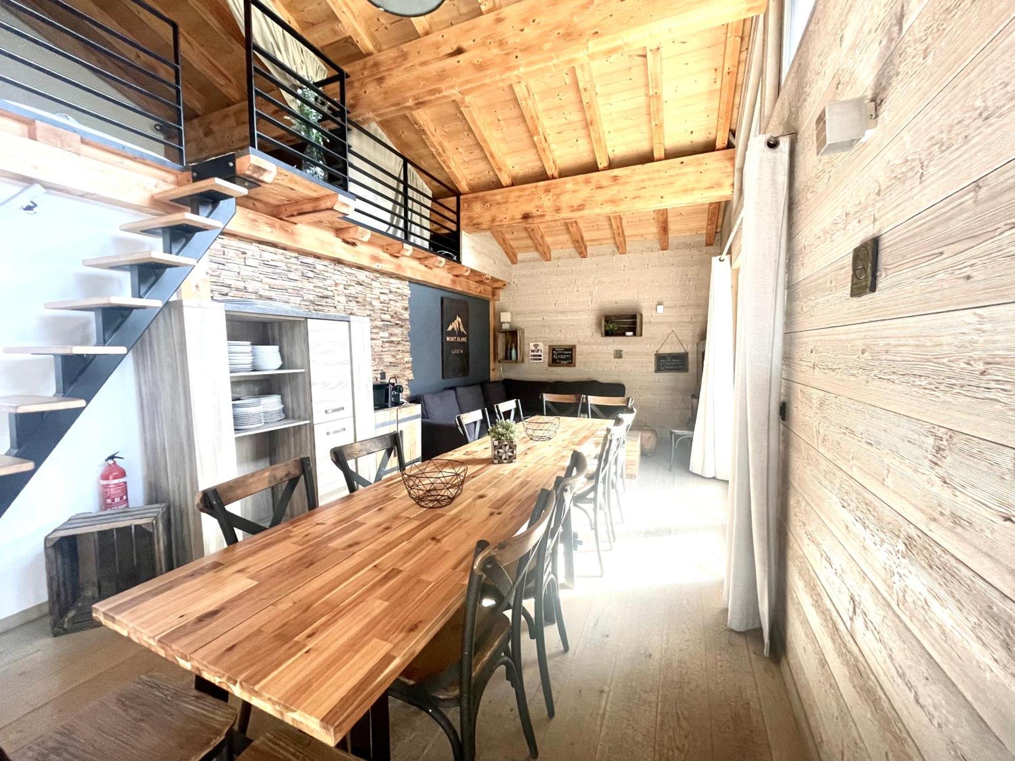 Chalet Le Petit Nicolas, Jacuzzi, Vue Mont Blanc Chamonix Dış mekan fotoğraf