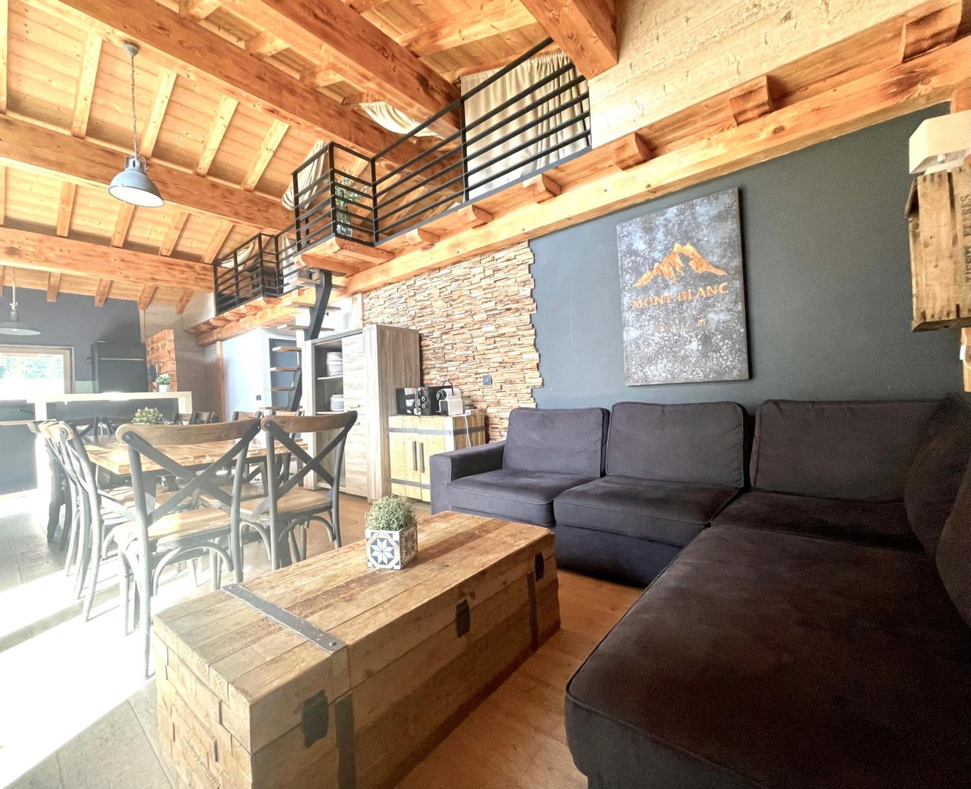 Chalet Le Petit Nicolas, Jacuzzi, Vue Mont Blanc Chamonix Dış mekan fotoğraf
