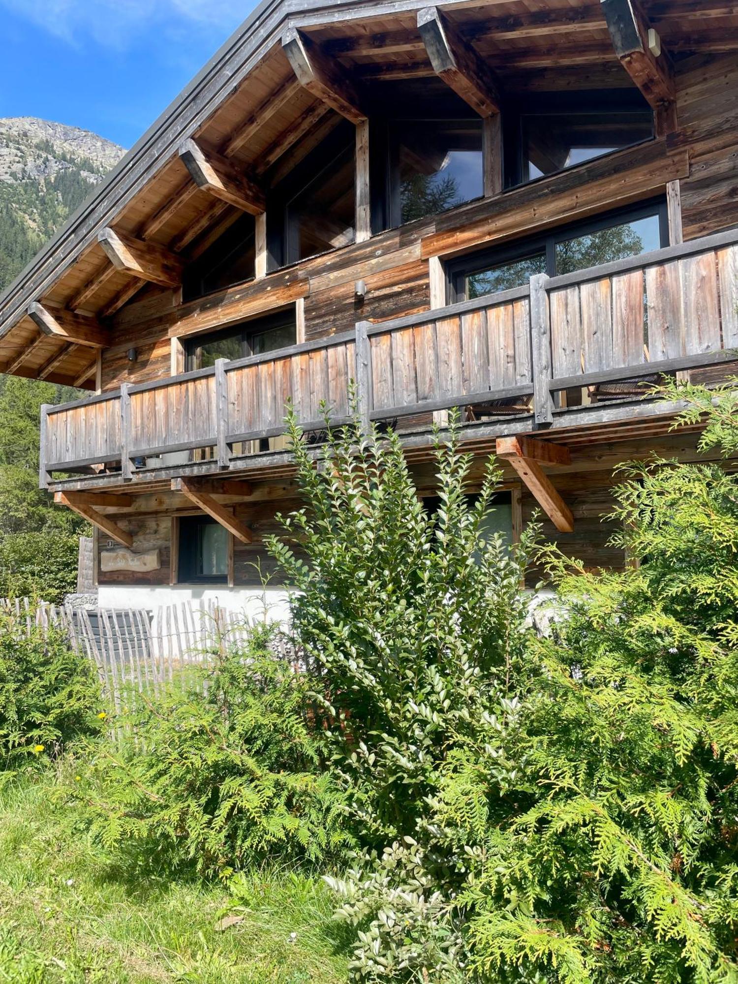 Chalet Le Petit Nicolas, Jacuzzi, Vue Mont Blanc Chamonix Dış mekan fotoğraf