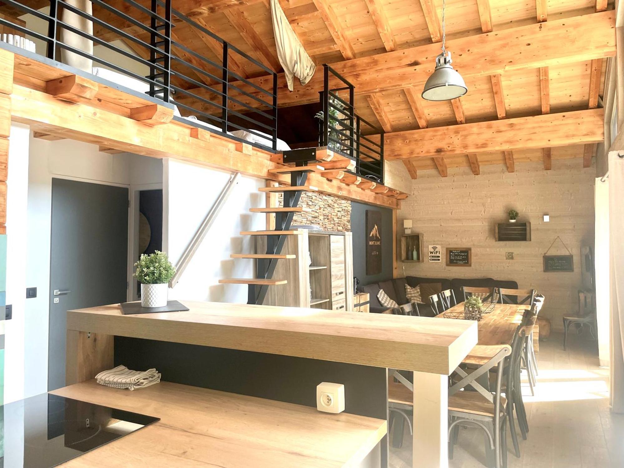 Chalet Le Petit Nicolas, Jacuzzi, Vue Mont Blanc Chamonix Dış mekan fotoğraf