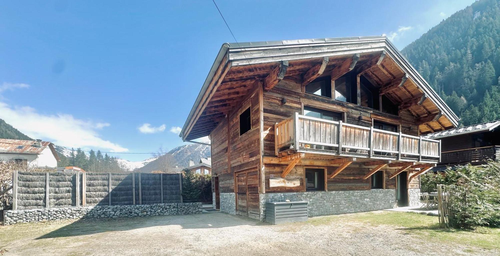 Chalet Le Petit Nicolas, Jacuzzi, Vue Mont Blanc Chamonix Dış mekan fotoğraf
